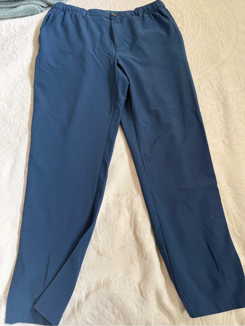 Chubbies Men's Elastic-Waist Straight Leg Pants - Navy